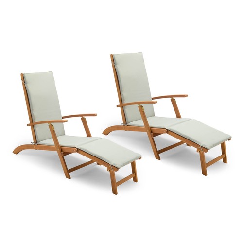 Garden sun lounger with - garden,