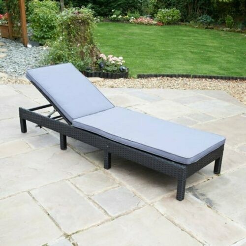 Rattan sun lounger outdoor - sun,