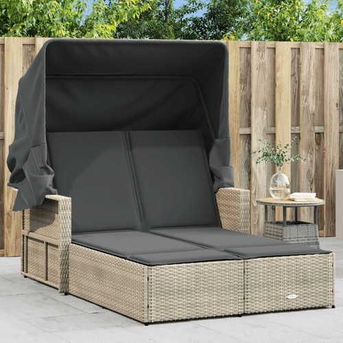 Double sun lounger with - double,