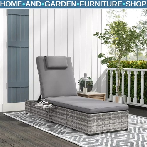 Rattan reclining sun - pe,