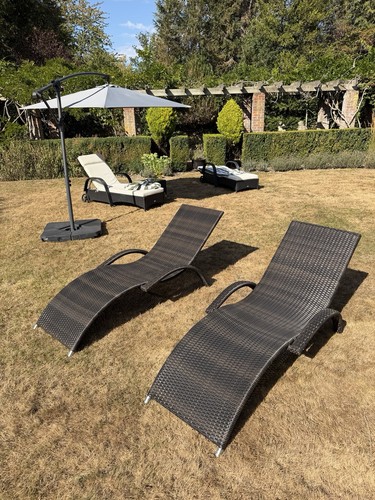 Pair rattan sun - pair,