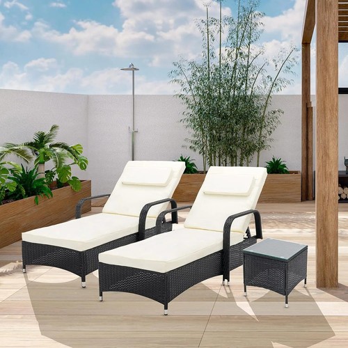 Piece black rattan - 3,