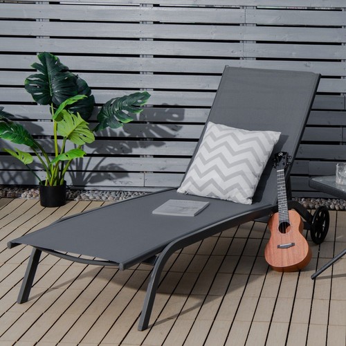 Garden sun lounger positions - garden, 6